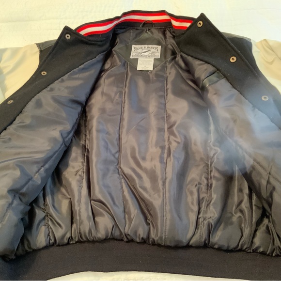 Steve & Barry’s Vintage Canada Black Bomber Jacket Size M - Picture 8 of 9
